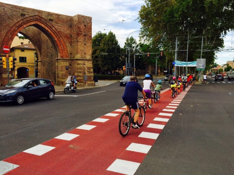 Percorso Bologna giro dei viali Skarrozzata